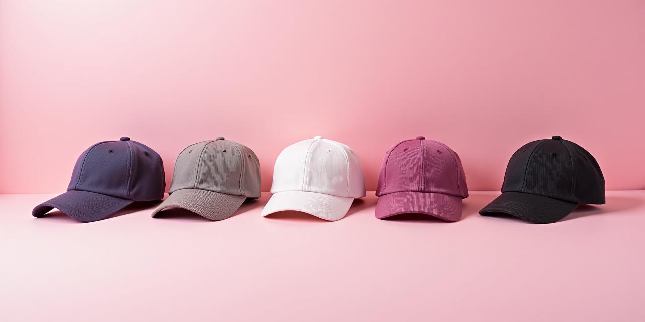 Diversi stili di cappelli pronti per la personalizzazione